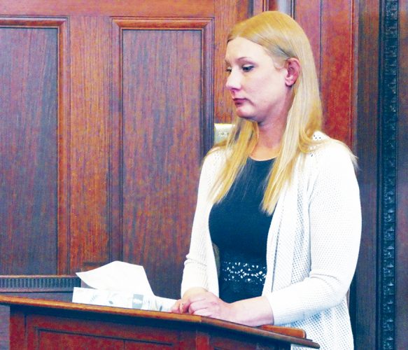 Woman sentenced to prison in death of her stillborn son